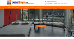 Desktop Screenshot of hemelrooms.co.uk